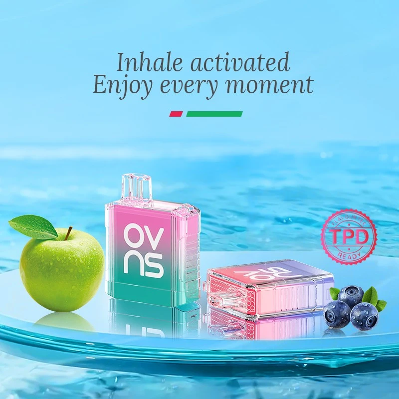 OVNS Crystal Box 1000 Puffs TPD Approved Disposable Vape high quality